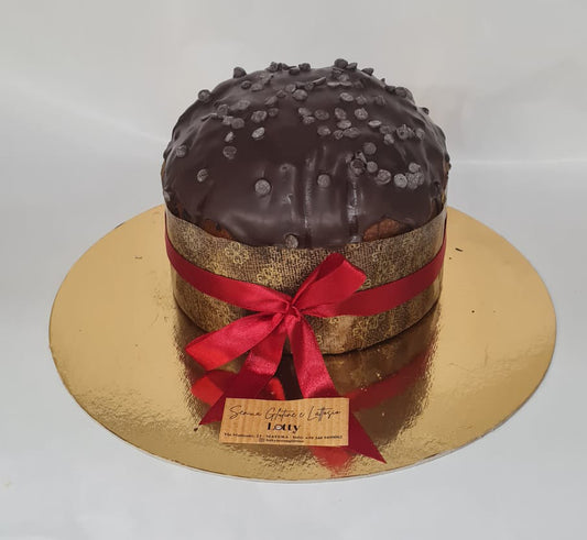 Panettone Al Cioccolato Senza Glutine e Senza Lattosio
